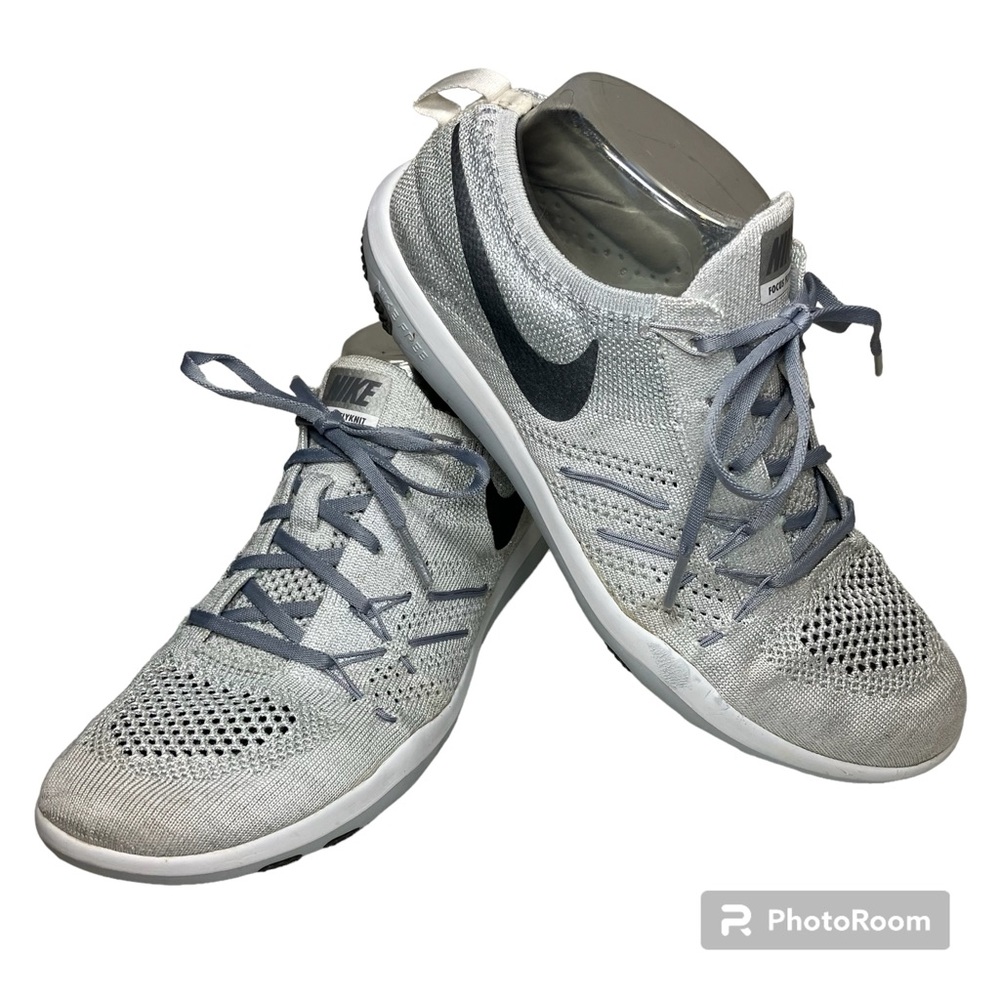 Nike Flyknit Trainer Athletic Shoes Free TR Focus Lightweight Size 8 844817-101